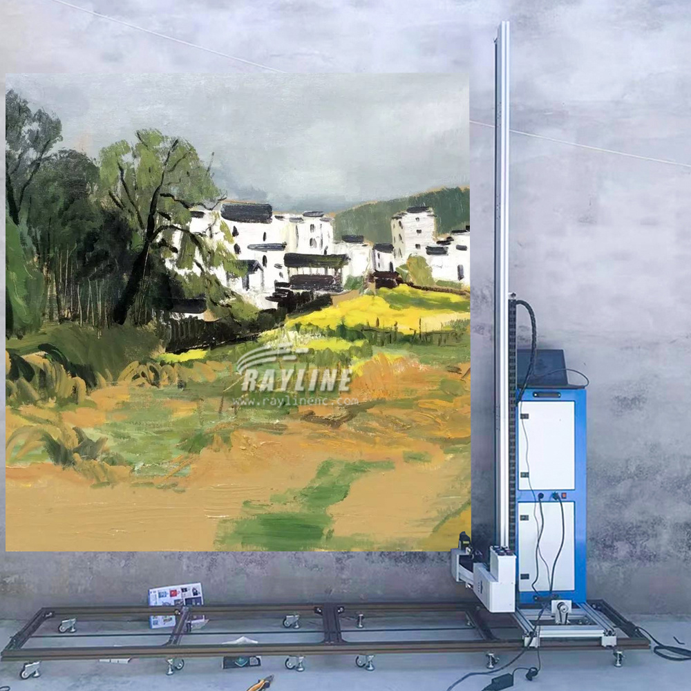 3D Printing Glass - Machine d'impression murale UV verticale 3D