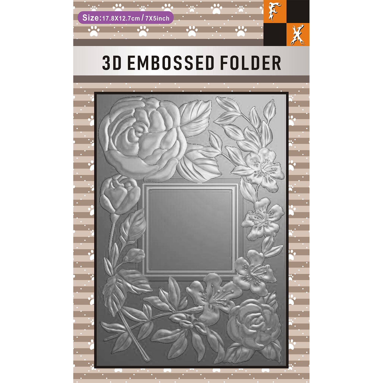 3D Printing With Pp - Album photo rectangulaire avec design de