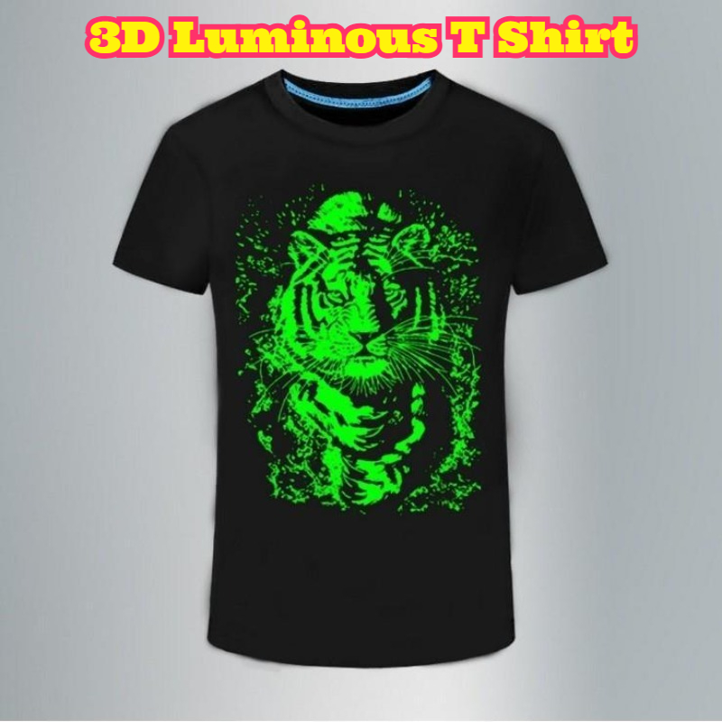 3D Printing Rock - T-shirt lumineux 3D pour homme, imprimé