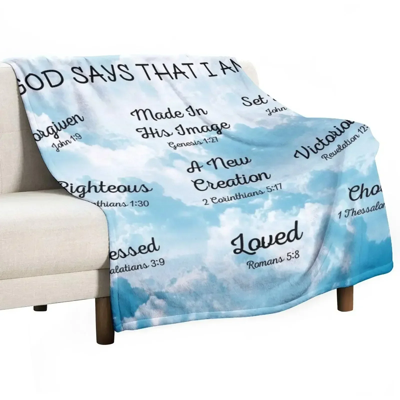 3D Printing Verse - Dieu dit que je suis |