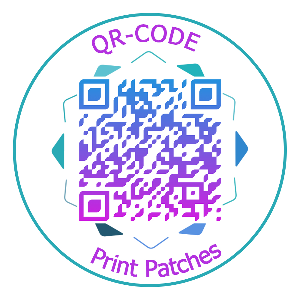 3D Printing Qr Codes - Les patchs personnalisés QR-Code font des