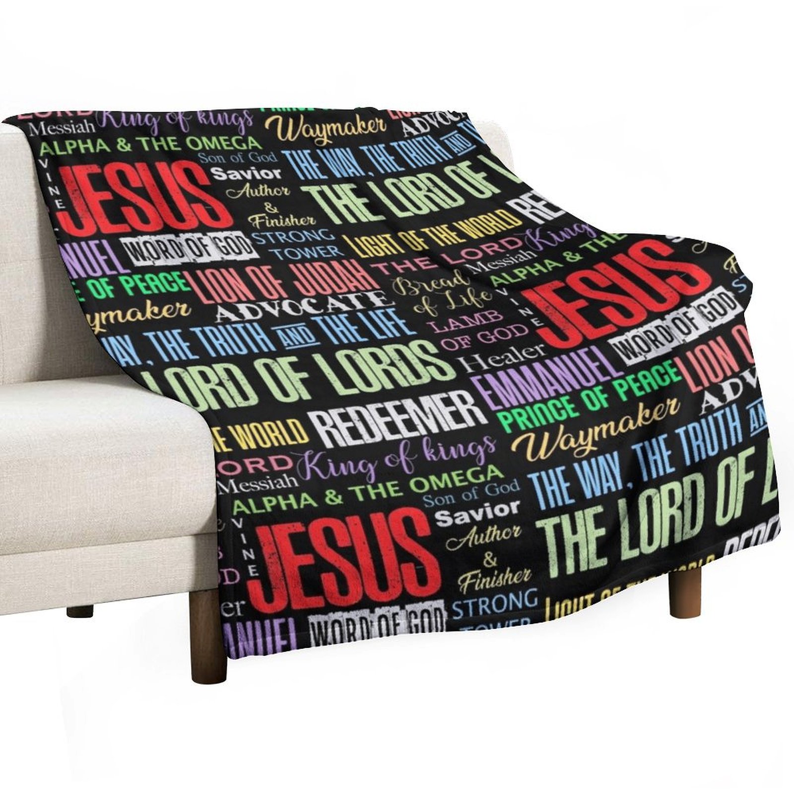 3D Printing Verse - Noms de Dieu, Seigneur Jésus-Christ -
