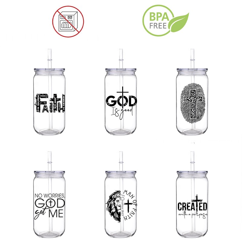 3D Printing Verse - Paille en plastique l'horloge avec couvercle,