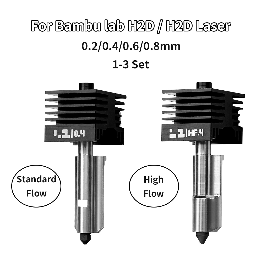 3D Printing Bambu Lab A1 - Kit Hotend H2D/P2S pour Bambu Lab