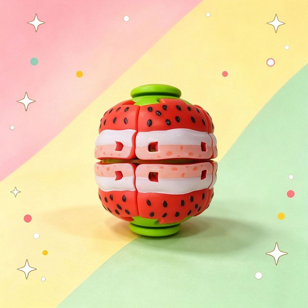 3D Printing With Pp - PP Fruit Spinner, Fidget Spinner en