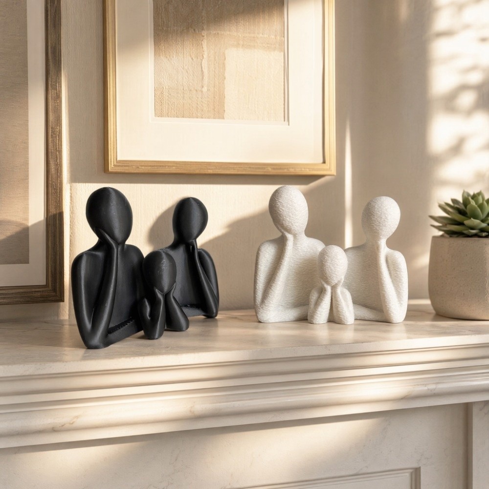 Sculpture de couple s'embrassa - 3D Printing Apps avis et prix