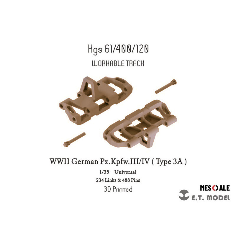 ET 1/35 P35-020 WWII German Pz - 3D Printing Apps avis et prix