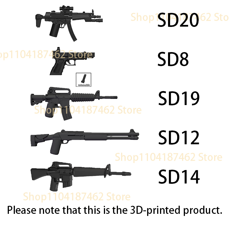 Figurines de soldats militaire - 3D Printing Lego Bricks avis et prix