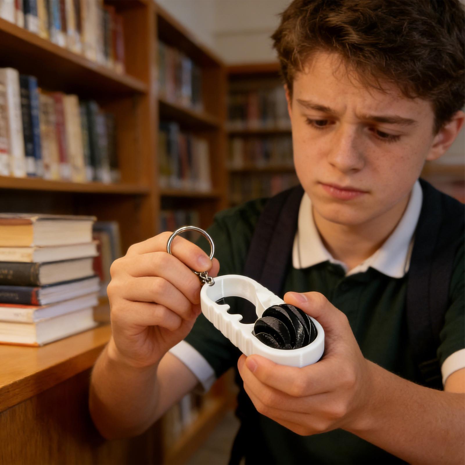 Porte-clés Fidget avec boule r - 3D Printing With Pp avis et prix