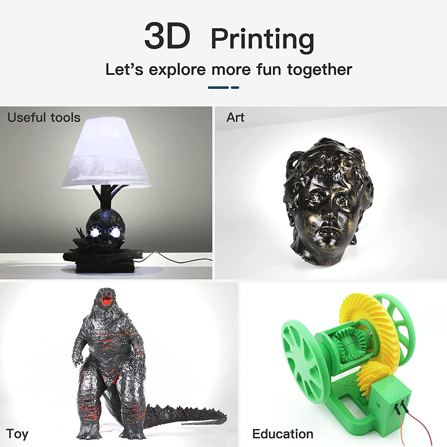 Filament PLA Creality 3D 1 kg  - 3D Printing Fdm avis et prix