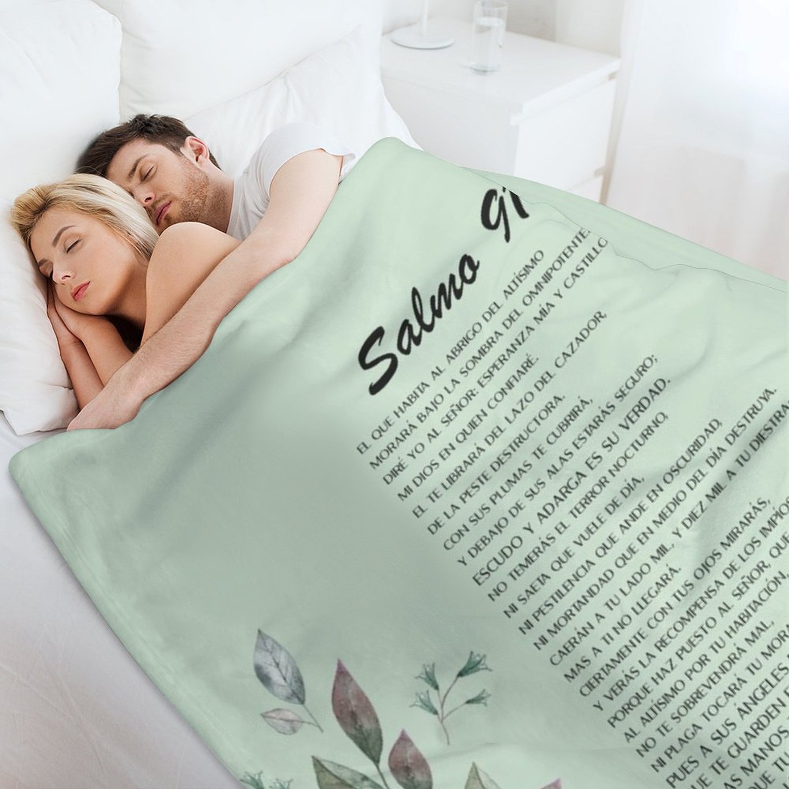 Salmo 91, couverture à jet ver - 3D Printing Verse avis et prix