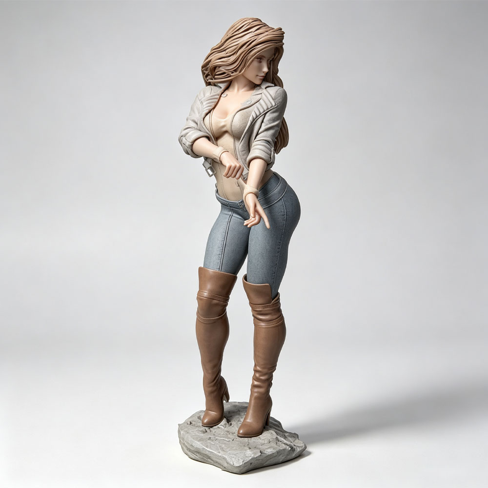 Personnage féminin réaliste et - 3D Printing Apps avis et prix