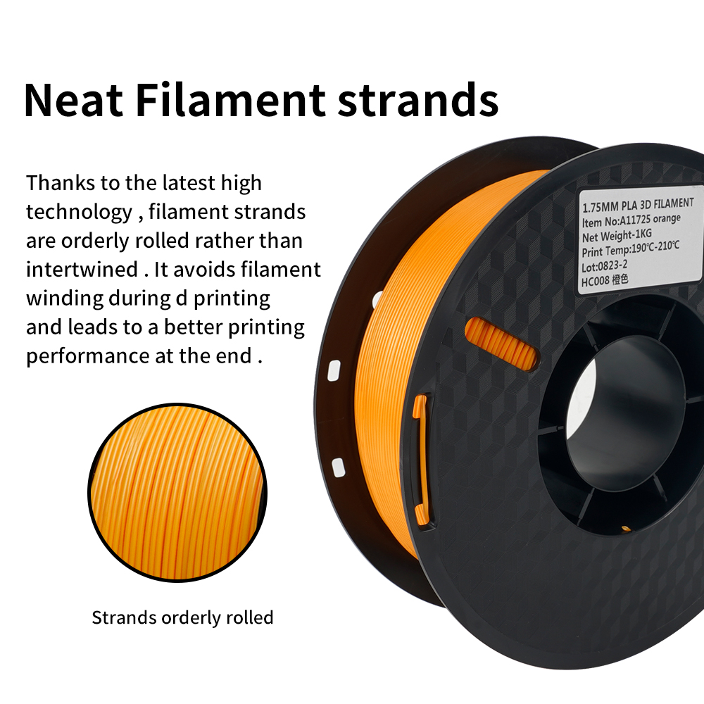 Filament PLA de couleurs mélan - 3D Printing Bambu Lab A1 avis et prix