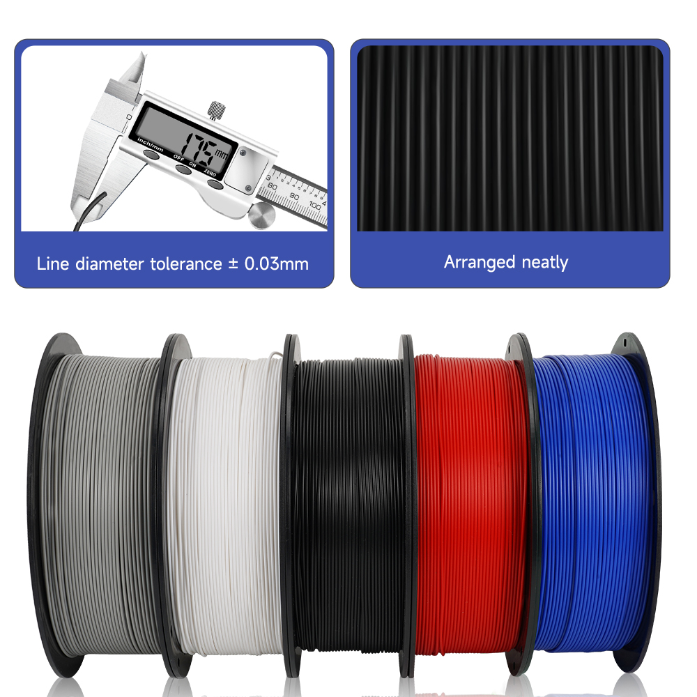 Filament PLA de couleurs mélan - 3D Printing Bambu Lab A1 avis et prix