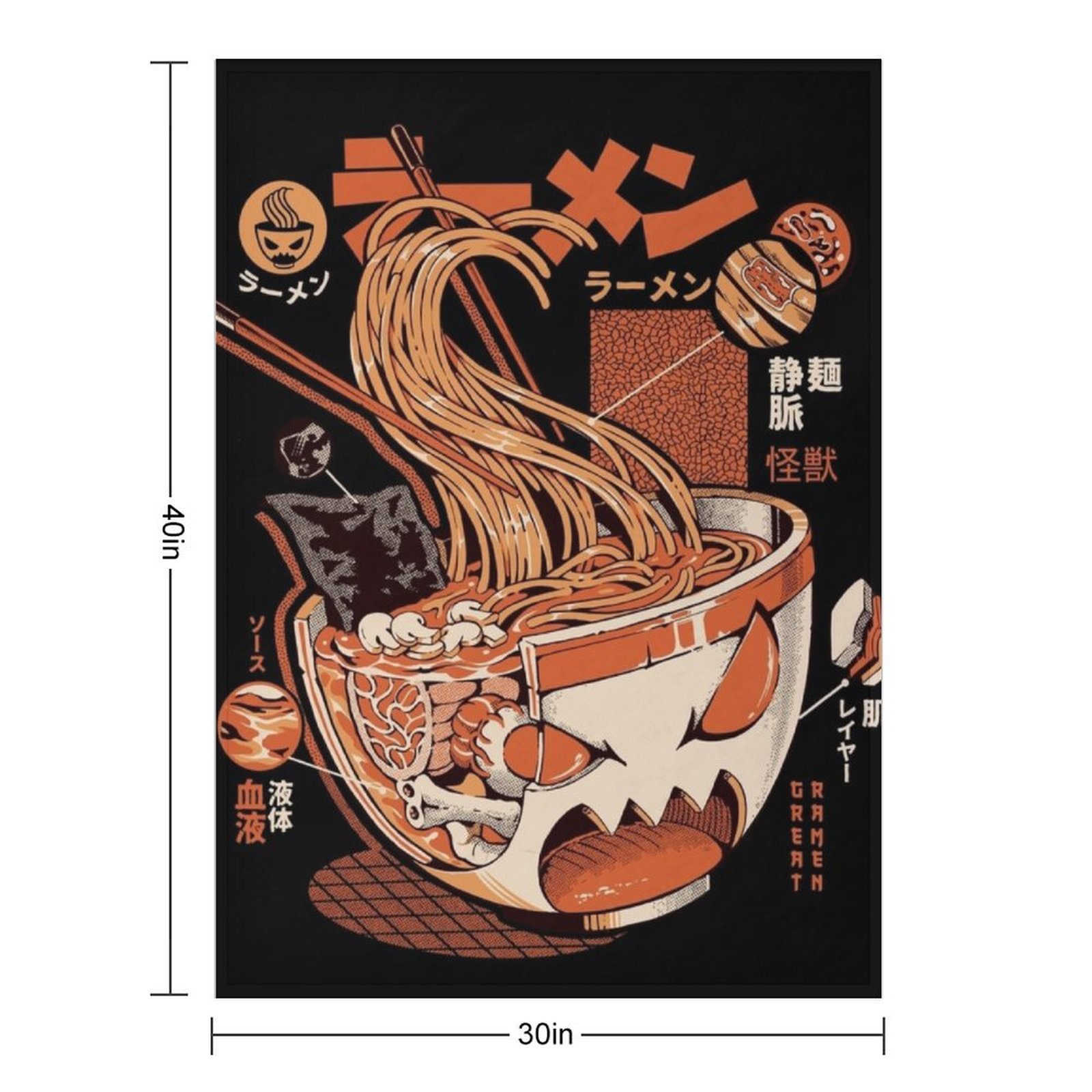 Black X-ray Great Ramen! Couve - 3D Printing X Ray avis et prix
