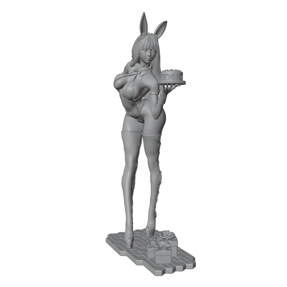 Figurine de fille lapin sur le - 3D Printing Apps avis et prix