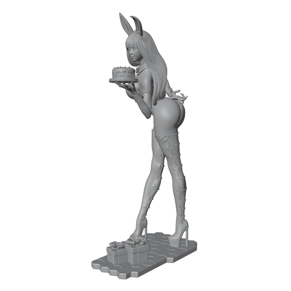 Figurine de fille lapin sur le - 3D Printing Apps avis et prix