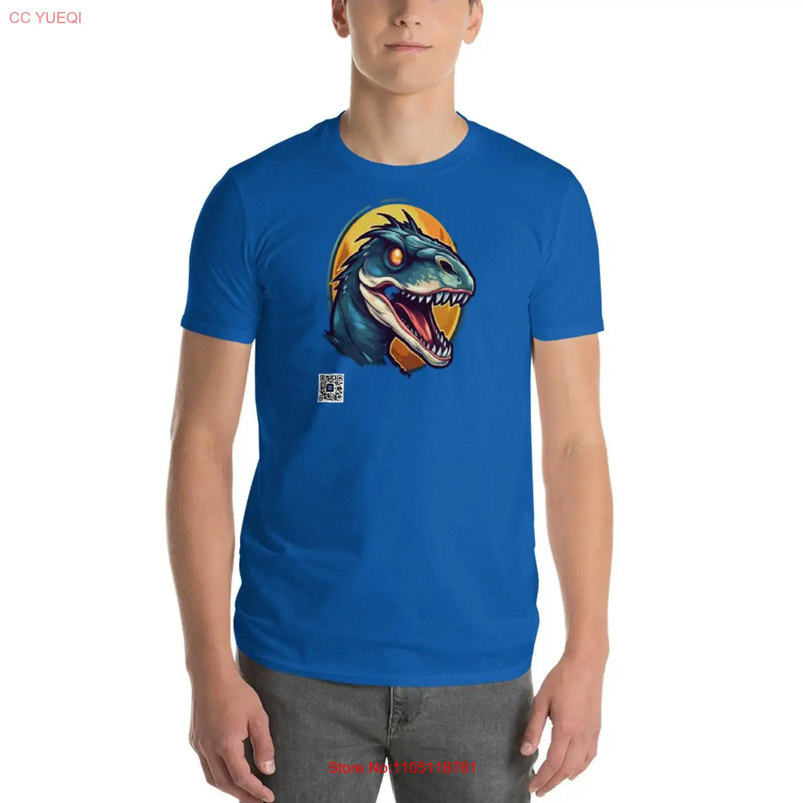 T-shirt dinosaure pour smartph - 3D Printing Qr Codes avis et prix
