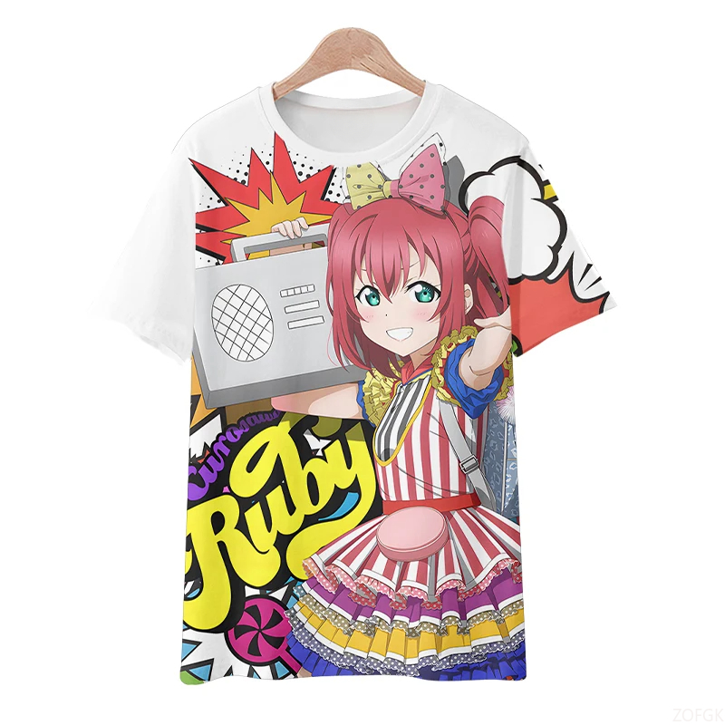 T-shirt à manches courtes pour - 3D Printing Kpop avis et prix